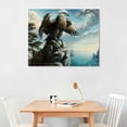 thumbnail image 3 of ARISTURING Fantasy Fantastical Griffin 23 Canvas Art - Home Decor Wall Art Print Poster Painting, 3 of 5