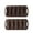 A, variant on Cornbread Baking Pan - 6-Cavity Silicone Corn Stick Mold for Cornbread, Cakes & Chocolates, Non-Toxic Heat-Resistant Nut Leaf Shape Dessert Maker