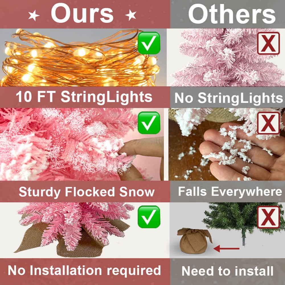 Kadyn Small Christmas Tree, 2ft Mini Christmas Tree, Artificial Small Desktop Xmas Tree with Tree Ornaments, for Christmas Thanksgiving Decorations-A Kadyn Small Christmas Tree, 2ft Mini Christmas Tree, Artificial Small Desktop Xmas Tree with Tree Ornaments, for Christmas Thanksgiving Decorations-A