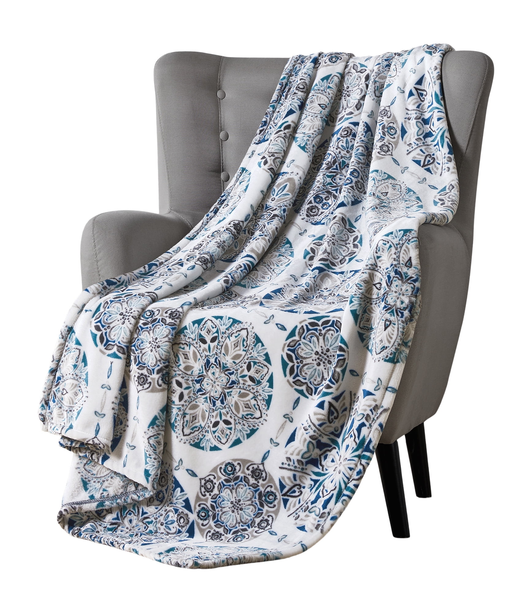 Velvet plush throw sale