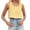 A-Yellow2384, variant on Bibifish Womens Tank Tops Scoop Neck Wide Strap Cropped Loose Fit Camisoles Summer Breathable Sleeveless Shirts
