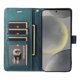 thumbnail image 2 of FOXDOCK Funda tipo Cartera para Samsung Galaxy S24 – Cubierta de Cuero PU con Múltiples Ranuras, Bolsillo para Efectivo y Correa de Muñeca, 2 of 6