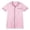 Pink, variant on Girls & Women Satin Silk Nightgown Loungewear Short Sleeve Button Down Satin Nightshirt Pajama Sleep Dress, 7 Years-Women XL