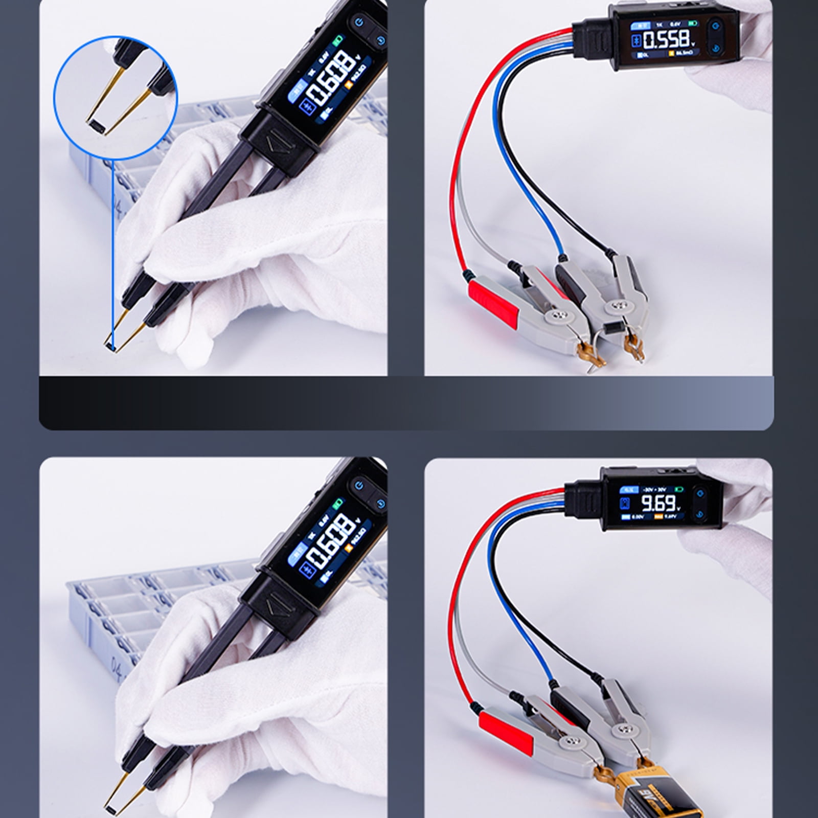Multifunctional Digital Tweezer Instrument with Function & Auto Classification ABS for Efficient Batch Analysis