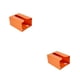 thumbnail image 1 of Dispensador de papel higiénico Wosthever Naranja 2Conjunto, 1 of 6