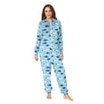 thumbnail image 4 of joogoo Fishes Blue Unisex Adults Onesies Pajamas Jumpsuits L, 4 of 7