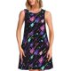 thumbnail image 1 of Disketp Colorful Guitar para Vestido sin Mangas para Mujeres, Vestidos de Verano para Mujeres, Casual y Holgado para la Playa, 1 of 7
