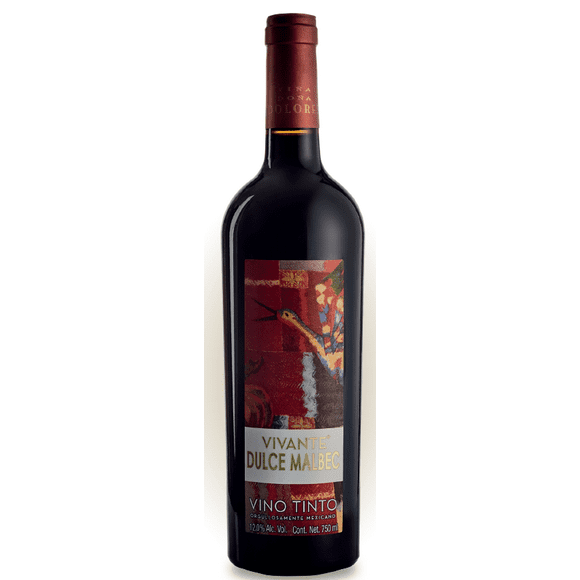 Vino Tinto Vid Mexicana Vivante Tinto Dulce Malbec 750 ml