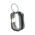 thumbnail image 1 of Esquirla Figure Display Bag Waterproof Small Doll Storage Bag for Action Figures Doll black square, 1 of 8