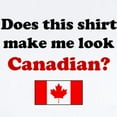 thumbnail image 2 of CafePress - Make Me Look Canadian Infant Bodysuit - Baby Light Bodysuit, Size Newborn - 24 Months, 2 of 4