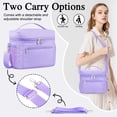 thumbnail image 4 of Bolsa de almuerzo DALINDA para mujer, ligera y aislante, color morado, 4 of 9