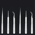 thumbnail image 2 of 6PCS Precision Tweezers Set, Upgraded Anti-Static Stainless Steel of Tweezers, for Electronics, Soldering, Laboratory Work, Jewelry-Making, Model, Craft, 2 of 6