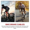 thumbnail image 4 of 1 Set of Bike Brake Lines Bicycles Brake Cables Mountain Bike Brake Wires Front Back Brake Lines, 4 of 10