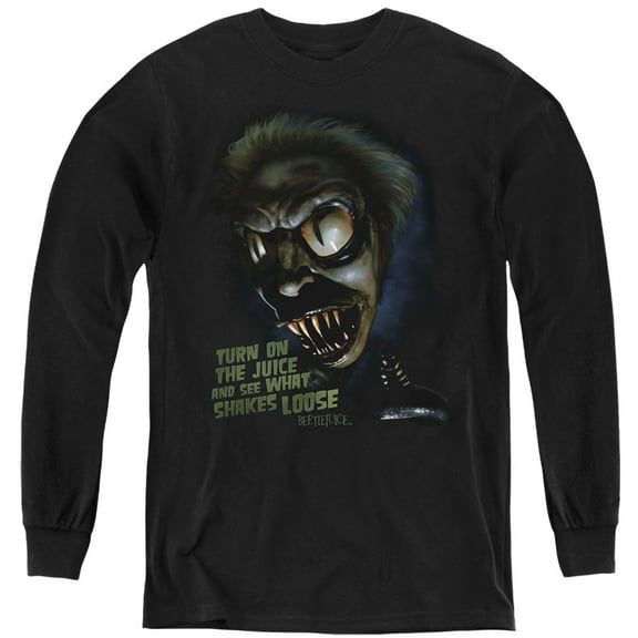Beetlejuice - Chucks Daughter - Youth Long Sleeve Shirt - Small