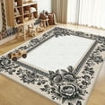 thumbnail image 4 of 4'x6' carpet non slip grip carpet small area rug for bedroom dining room area rug fun area rug, 4 of 10