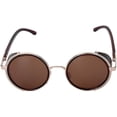 thumbnail image 2 of Gothic Sunglasses - Leopard Gold Frame / Brown Lens, 2 of 4