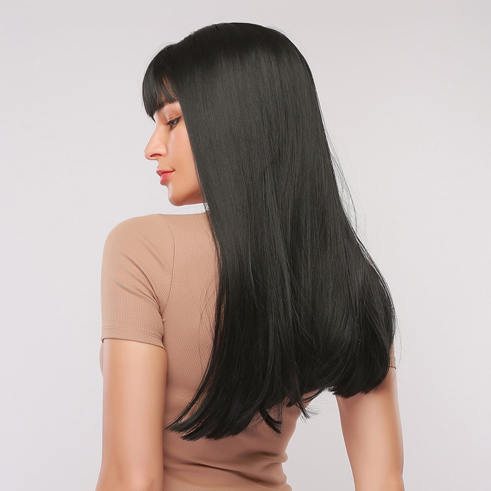 Bcloud Women 28 Inch Synthetic Hair Extension Heat Resistant Long Straight  Hairpiece - Walmart.com