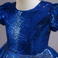 thumbnail image 5 of Girls Sequins Princess Tulle Dress Wedding Birthday Christmas Party, 5 of 5