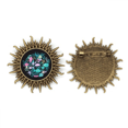 thumbnail image 1 of Pin de gancho de metal vintage Organismo marino pulpo 4.5 cm, 1 of 3