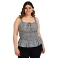 thumbnail image 1 of Blusa smock Zenobia Tallas Extras 11537 Negro 38, 1 of 6