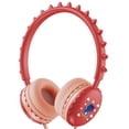 thumbnail image 2 of Inteprter Auriculares con cable Jack de 3,5mm, Control de volumen, auriculares para niños con micrófono, auriculares, accesorios de computadora, niñas y Electrónica rojo, 2 of 6
