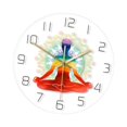 thumbnail image 4 of Reloj LED para colgar en la pared, adorno moderno de 12 "para meditación, estudio y oficina, 4 of 9