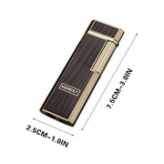 Lightweight And Metal Inflatable Flame Lighter For Business Fashion Gifts To Boyfriend,Cool Design Windproof Refillable Butane Lighter