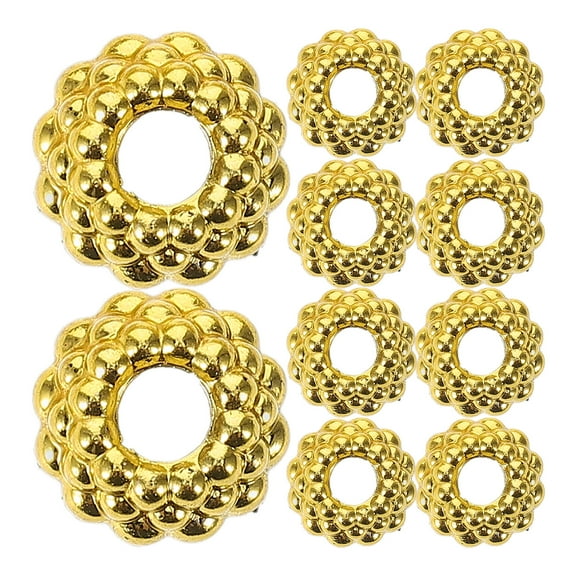 Worgeous  100 Pcs Fillable Christmas Ornaments Round Hook Ball Cap Decoration