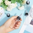 thumbnail image 5 of 15Pcs 30ml/1oz Squeeze Bottles with Black Twist Top Clear Dispensing Bottles Plastic Extruded Liquid Bottle Natural Boston Round Bottles Plastic Thin Tip Dropper Bottles, 5 of 6