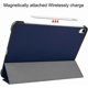 thumbnail image 4 of Funda Protectora Rígida de Cuero PU con Soporte Magnético para iPad Air 11" M2 (2024) - Azul, 4 of 7