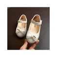 thumbnail image 3 of Spring Autumn Toddler Girls Sweet Ballet Flats Shoes Lace Bow Design Princess Soft Soled Shoes, 3 of 3