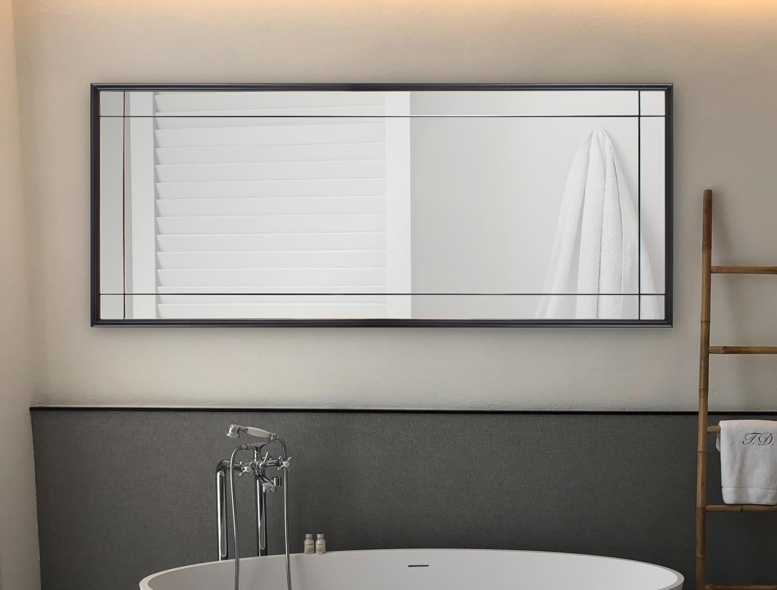 Tyler Dillon French Panel Framed Decorative Wall Mirror