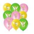 thumbnail image 1 of Juego de globos XUQIANG temática de campana Tinker látex rosa amarillo verde 12 pulgadas 30pcs, 1 of 5