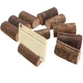 thumbnail image 3 of 10Pcs Place Card Holder Rustic Real Wood with Wooden Bark Table Card Holder Number Photo Stand Place Name Memo Card Holder, 3 of 4