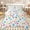 White Blue, variant on Erosebridal Kawaii Kitten Cat Twin Comforter Sets for Kid, Cartoon Flower Plant Bedding Set, 2pcs
