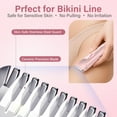 thumbnail image 3 of Electric Trimmer, 2-in-1 Women's Painless Electric Razor for Sensitive Areas, Waterproof with Dual Ceramic Blades, USB-C Rechargeable, 3 of 7
