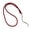 Red beads, variant on Elegant Agate Beaded Love Heart Charm Pendant Necklace With Water Bead Silver Chain for Trendy Women Ladies Outfits