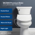 thumbnail image 3 of Asiento de bidé eléctrico Bio Bidet BB2000 con mando a distancia, con calefacción, 3 of 9