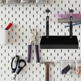 thumbnail image 3 of FUTUREORYY Pegboard Tool Organizer 1 Set Black Metal Storage Box for Durability, 3 of 8
