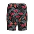 thumbnail image 7 of Daiia Colorful Hawaii Palms Mens Woven Stretch Pajama Short,Short Pajama Pants-X-Large, 7 of 7