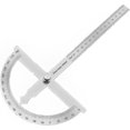 thumbnail image 1 of Goniometer, 1 Item Protractor, Angle Protractor, Made of Stainless Steel, Durable, Portable, Smooth Surface, Suitable for DIY Production, Woodworking, 1 of 5