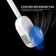 thumbnail image 3 of Ventilador de cuello portátil, manos libres, recargable por USB, ventilador personal colgante, 3 of 8