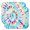 Boho Tie Dye, variant on Boho Tie Dye Dish Drying Mat 2 Pack Vintage Hippie Print Absorbent Kitchen Mat, Quick Dry Sink Pad, Multi-Layer Heat Resistant & Reusable for Countertops (Abstract Tie Dye)