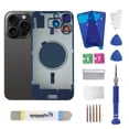 thumbnail image 1 of Repuesto de vidrio trasero ZNZHKR para iPhone 16 Pro Max 6.9" Negro, 1 of 6