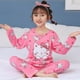 thumbnail image 1 of Pijamas para niños, conjunto de ropa para el hogar de manga larga para niñas de estilo coreano, ropa fina para aire acondicionado para bebés, ropa para niños de primavera y otoño, 1 of 2