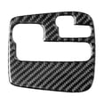 thumbnail image 2 of Real Bright Soft Car Interior Carbon Fiber Sticker DecorationFor Porsche Cayenne Sport 2003-2010 Carbon Fiber AT Gear Shift Panel CoverAuto Car Protection Interior Accessories, 2 of 8