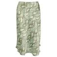 thumbnail image 3 of Ralph Lauren Women's Satin Snakeskin Print A-line Skirt TMlt 16, 3 of 5
