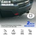 thumbnail image 3 of Magnus Assembly Class 3 Trailer Hitch 2 Inches Receiver Tube Compatible with 2004-2010 BMW X3, 3 of 7