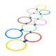 thumbnail image 1 of 10 aros de rayuela, aros de entrenamiento de agilidad para circuito de obstáculos en el jardín para niños 28 cm, 1 of 9