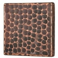 thumbnail image 3 of Premier Copper Products T3DBH-PKG4 3 x 3 in. Hammered Copper Tile, 3 of 4